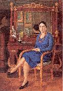 Mashkov, Ilya Portrait of Z. D. R oil painting reproduction